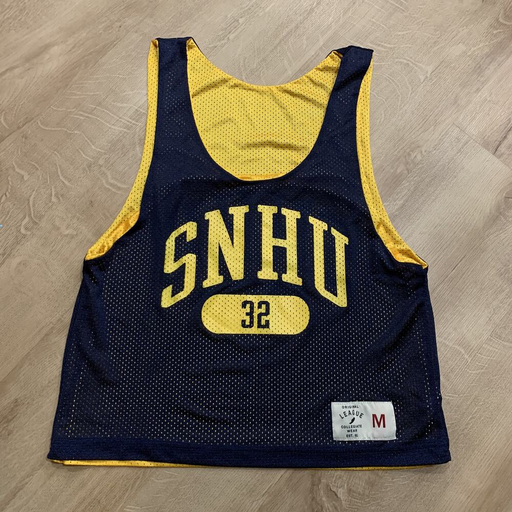 League SNHU Penman Southern New Hampshire University Mens Medium Lacrosse Pinnie
